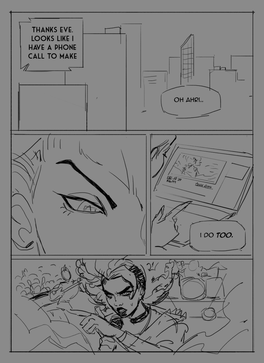 a lil idea of evelynn's secret thing from that interview was pentakill related....