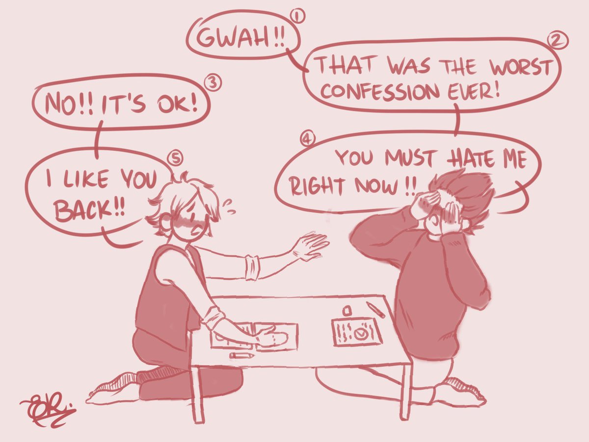 tendoodle's tweet photo. Day 1: Confessions 

They are such dorks
#Semitenweekend #tensemi https://t.co/vPypUG2ZpG