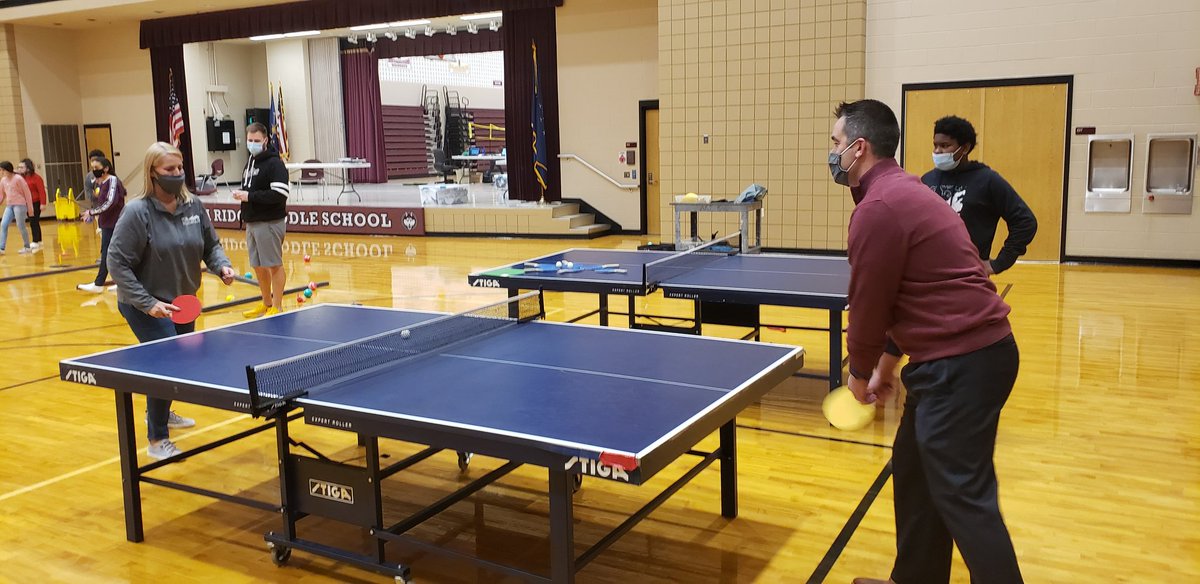 FredRoop's tweet photo. WRM 6th grade PE had a special visitor today. @TSCSuper and @lorivanarsdel played a very competitive ping pong game.
#WRMTeach #WhoWon?
#TSCINtegrate https://t.co/vgdGeRRV3e