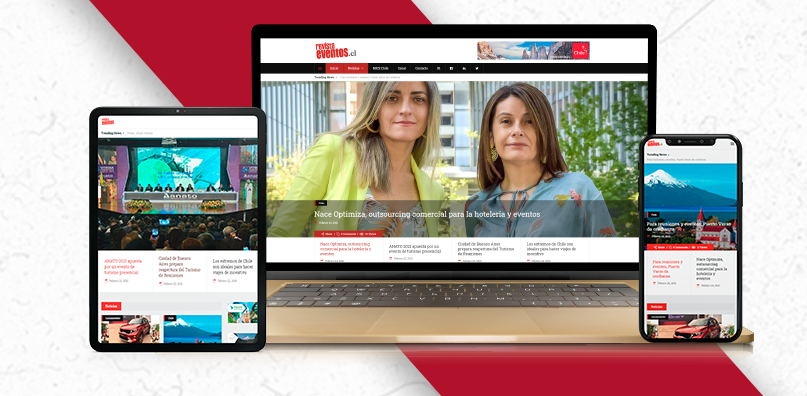 eventosrev's tweet photo. Ahora somos 100% online, estrenamos nueva web, más moderna y funcional, para seguir informando y conectando a muchos más profesionales en Chile y Latinoamérica. https://t.co/daZv6cbvd4 #eventos #congresos #ferias #viajes #meetings #revistaeventos #chile https://t.co/wIbpjUGvvx