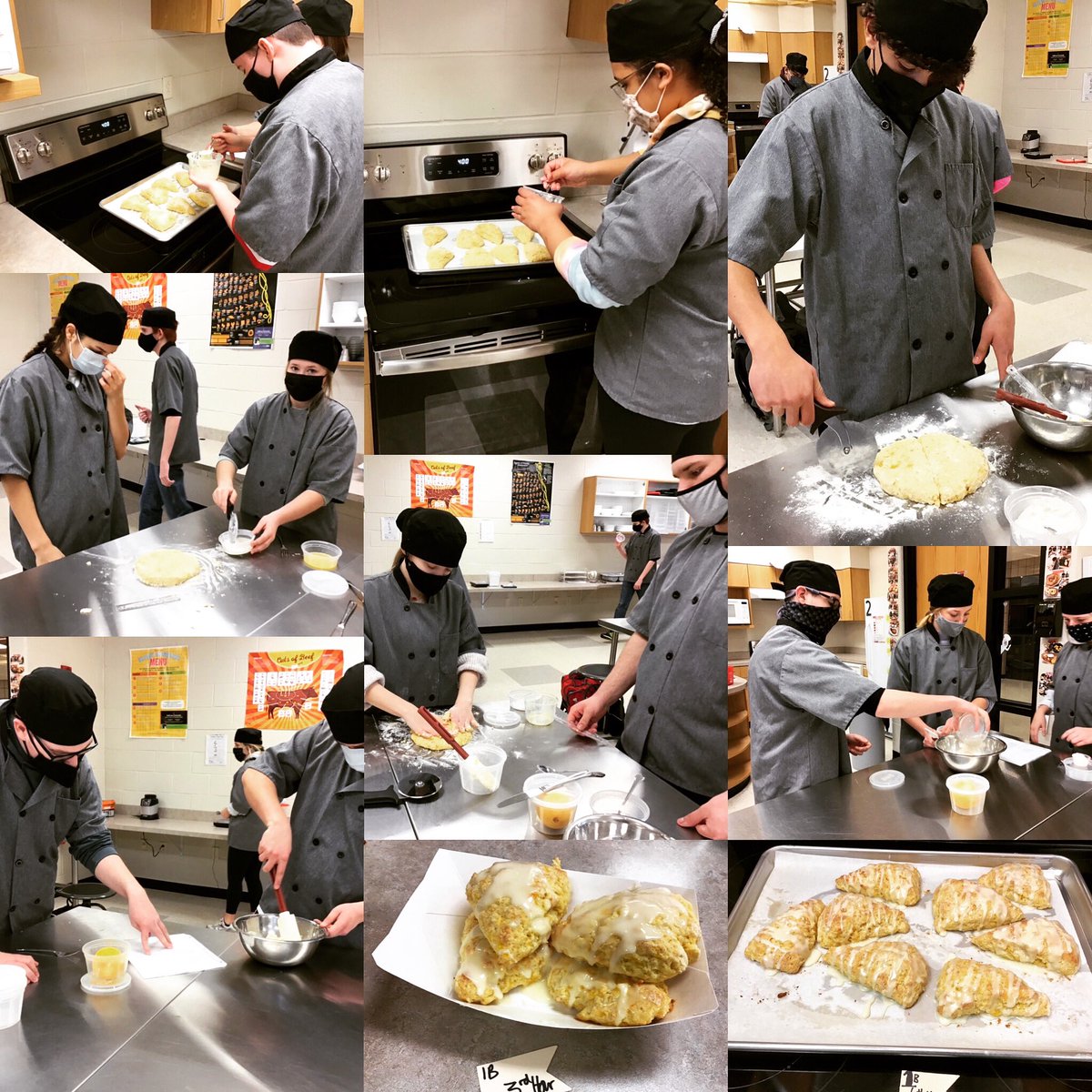 jagculinary's tweet image. Baking &amp;amp; Pastry: Orange Scones #quickbreads #jagbaking #sogood