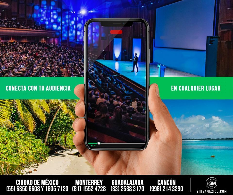 frankstrada's tweet photo. El mejor de tus eventos, en las palmas de las manos de tus proveedores y clientes. 📲🏆👍

#Streaming #ConectandoAudiencias #EnVivo #TransmisiónEnVivo #Streamexico #eventos #conferencias #bodas #talleres #congresos #CdMx #Monterrey #Guadalajara #Cancún #Torreón #Durango #CdJuár… https://t.co/BWB3R0NTXv