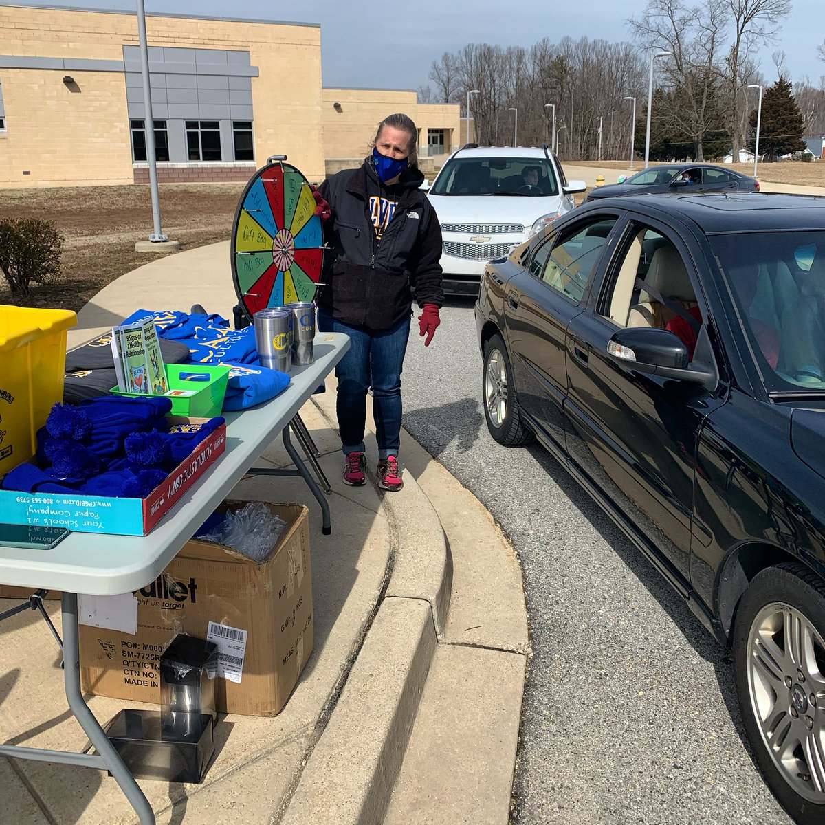 Spin the wheel, get a prize!! <a href="/THECalvertHigh/">Calvert High School</a>