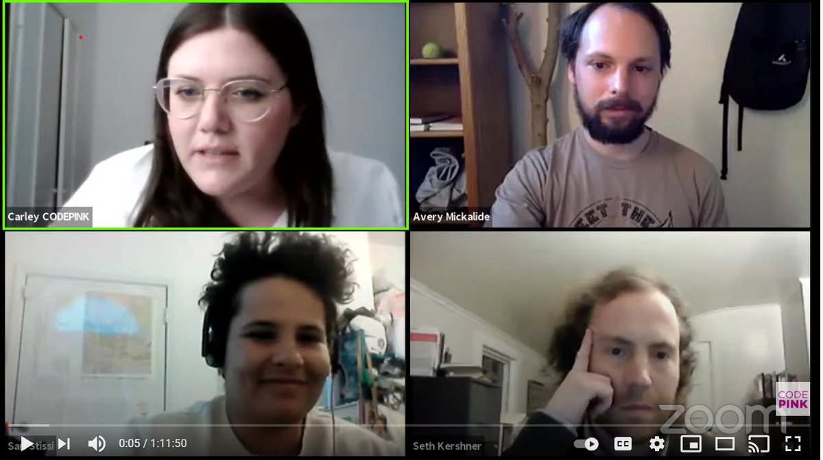 codepink's tweet image. 📣ICYMI:

Last night, we had an incredible conversation about taking on the STEM to Military pipeline. 

☮️You can watch the conversation here: youtu.be/LpuP3n3puaU