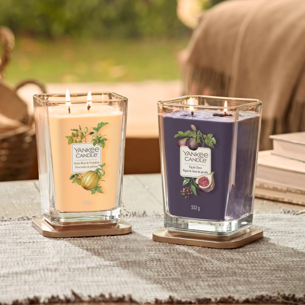 Fall in love with our Tonka Bean &amp; Pumpkin and Fig &amp; Clove fragrances from our Elevation Collection with Platform Lid 😍 

#YankeeCandle #TakeStyleToNewHeights

spr.ly/6016HcLNp