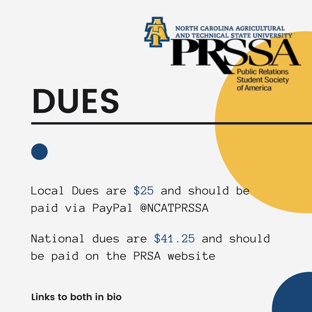 NCAT PRSSA tweet media
