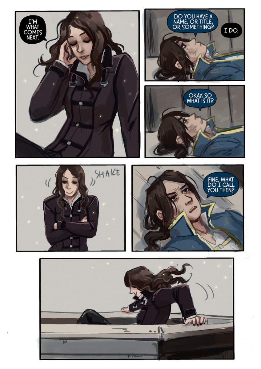Happy Femslash February 1/3 ?
Through Dark Waters is based on this fic: https://t.co/UR62T2Zp4u