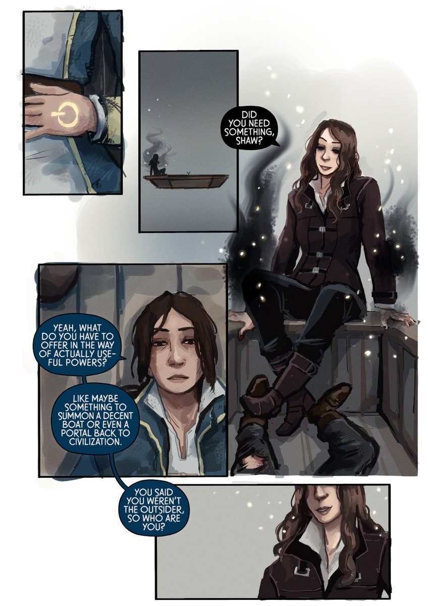 Happy Femslash February 1/3 ?
Through Dark Waters is based on this fic: https://t.co/UR62T2Zp4u