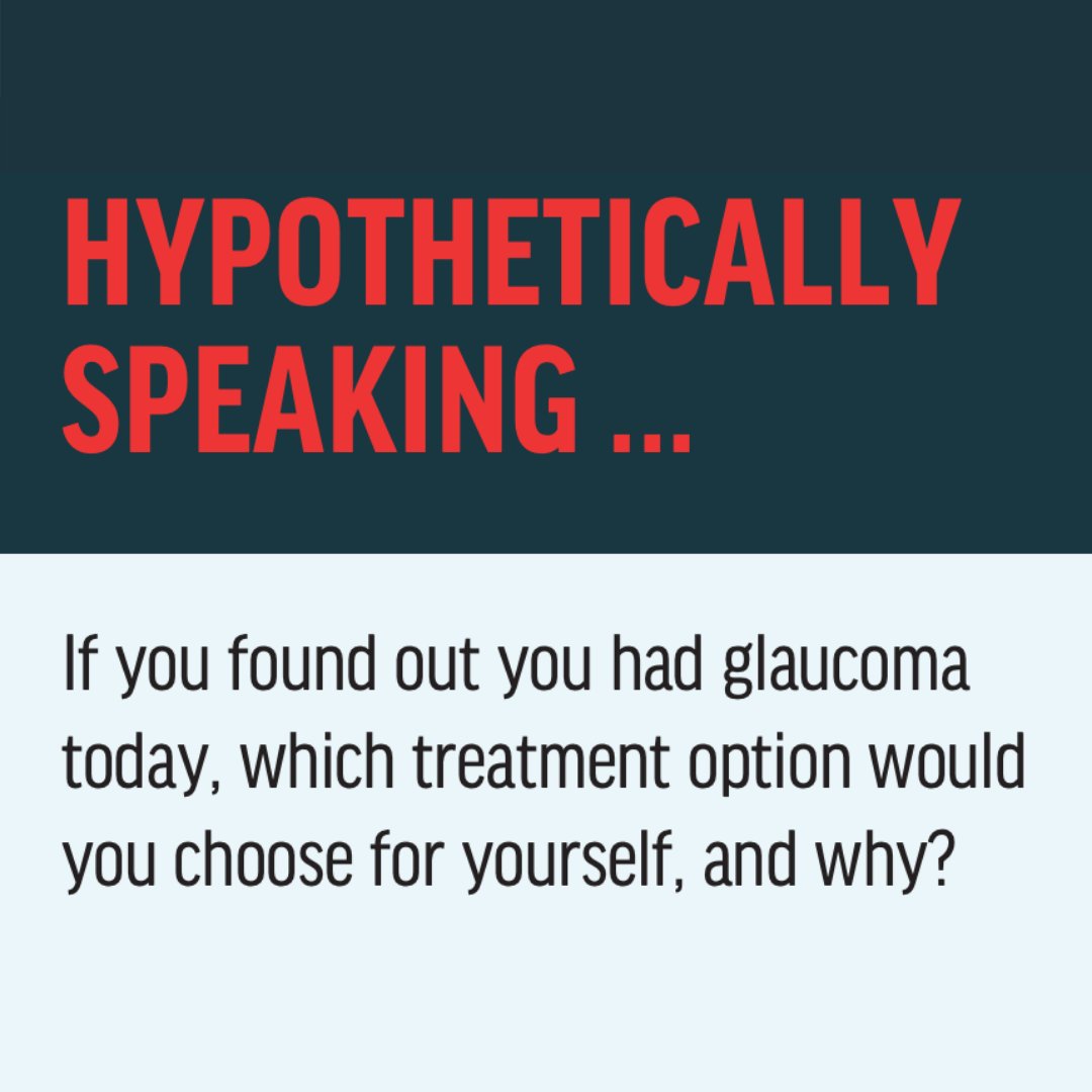 ModOptometry's tweet image. Drs. Nate Lighthizer, Justin Schweitzer, and Walt Whitley review first-line treatment options for glaucoma here: hubs.ly/H0H93Mk0. Which treatment option you would choose for yourself?

#ModernOptometry #Optometry #Optometrists #EyeCare #Glaucoma #GlaucomaTreatment