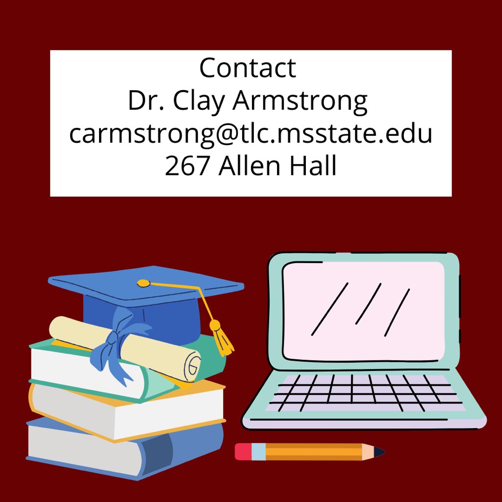 Did you have to drop a course? Are you under 15 hours? MSU is offering six Mid-Semester classes to all students that need an extra course! 

Reach out to Dr. Clay Armstrong (carmstrong@tlc.msstate.edu) at The Learning Center today to get registered. Courses start March 2nd.