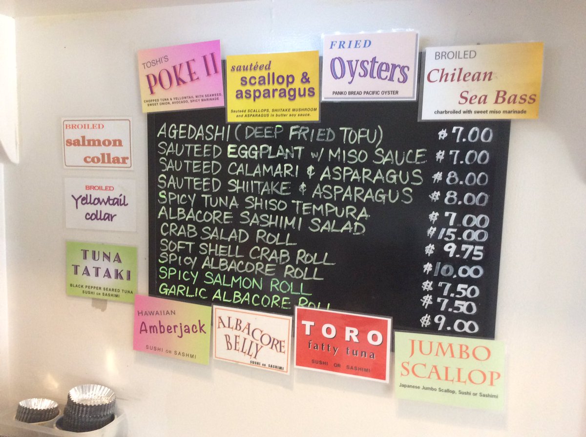MiyaSushi's tweet photo. Toro, Toro, Toro! Got medium fat Toro, Japanese Scallops, Yellowtail from Southern Japan, Branzino, Albacore. Broiled Chilean Sea Bass, Albacore Belly, Fried Oysters. #miyasushi #sushitogo #variants #StaySafe #sushiFriday #awesomesushi https://t.co/sJuTov23WI