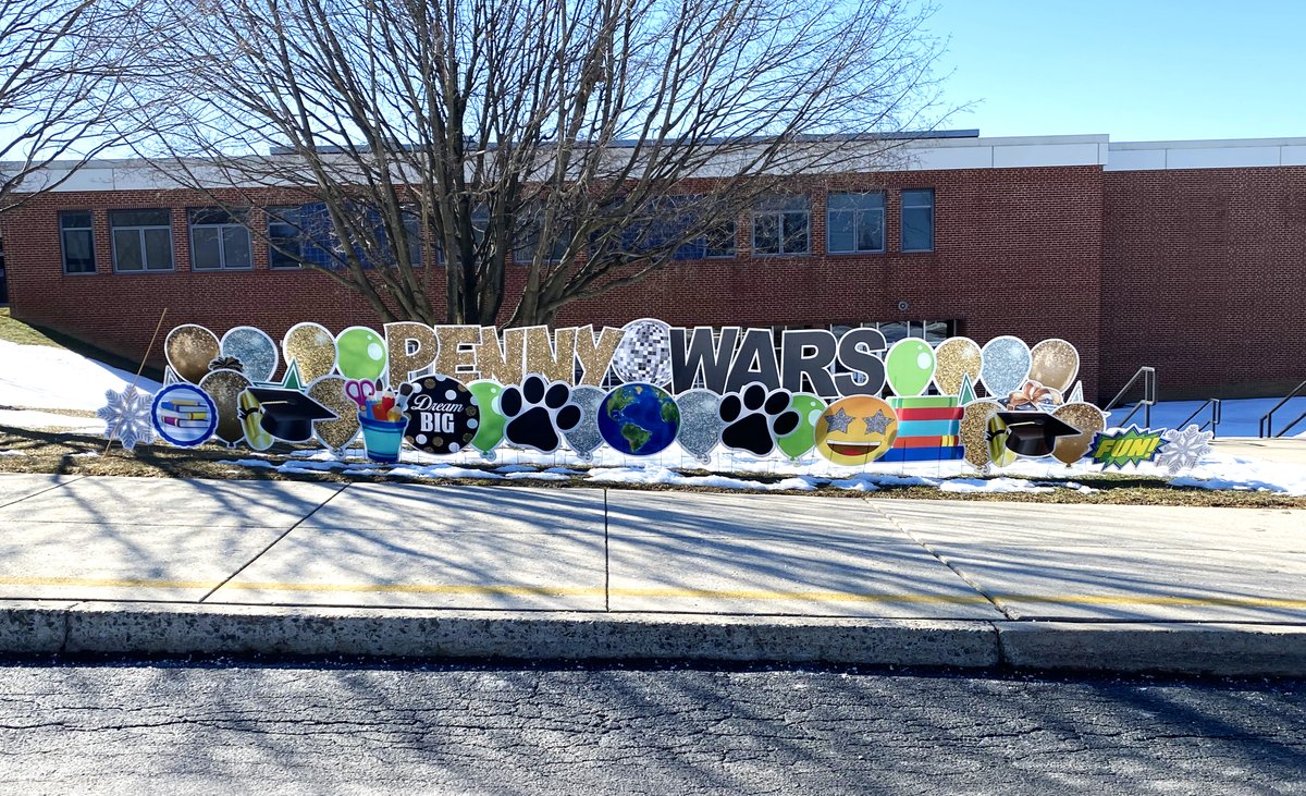 DallastownSD's tweet photo. This week, students at Ore Valley collected their loose change at home to break the Penny Wars record. More than $5900 was raised in support of student scholarships. Way to go, Wildcats!!!! 💙 🎉 🐾
#DASDCares #DASDFamily https://t.co/n0Zm12I9VU