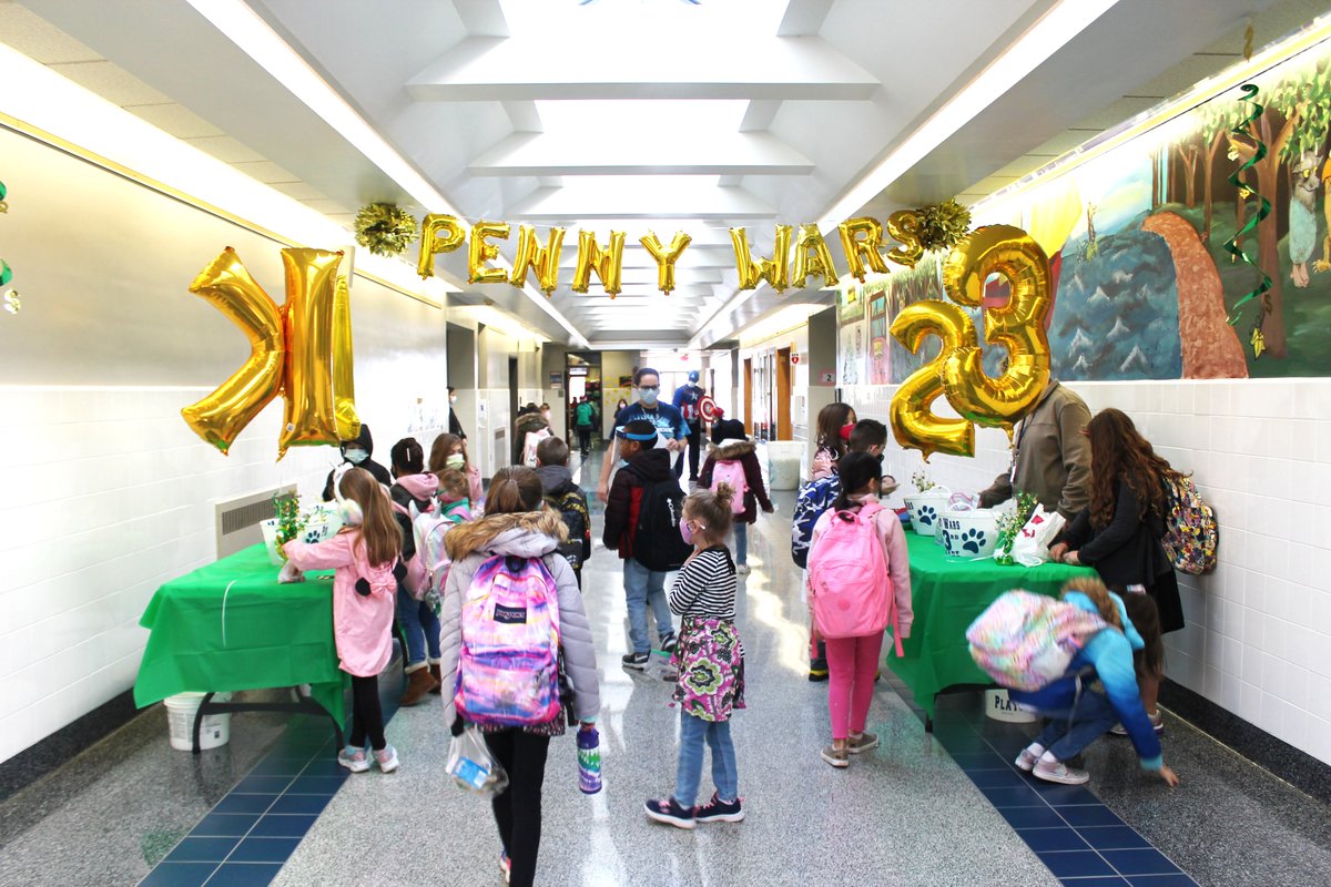 DallastownSD's tweet photo. This week, students at Ore Valley collected their loose change at home to break the Penny Wars record. More than $5900 was raised in support of student scholarships. Way to go, Wildcats!!!! 💙 🎉 🐾
#DASDCares #DASDFamily https://t.co/n0Zm12I9VU