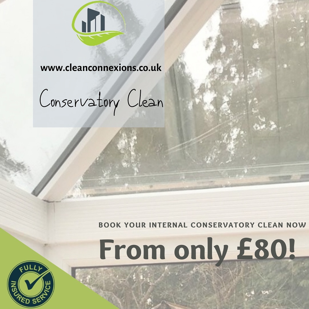 CleanConnexions's tweet photo. Its that time of year again when the sun comes out &amp; you return to the conservatory to enjoy that brighter weather! 

Clean Connexions offer a full deep clean of your conservatory, removing the left overs of winter, mould and grime from only £80. Get in contact now for a quote! https://t.co/kbDpGoprM2