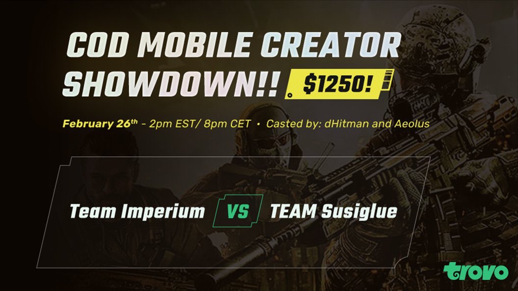 ColdEsportsCODM's tweet photo. on live right now https://t.co/LaGDzd7h2c!! 
@trovolive 
#CoDMobile 
#AEAlwaysEvolving https://t.co/LihZWgHoFu
