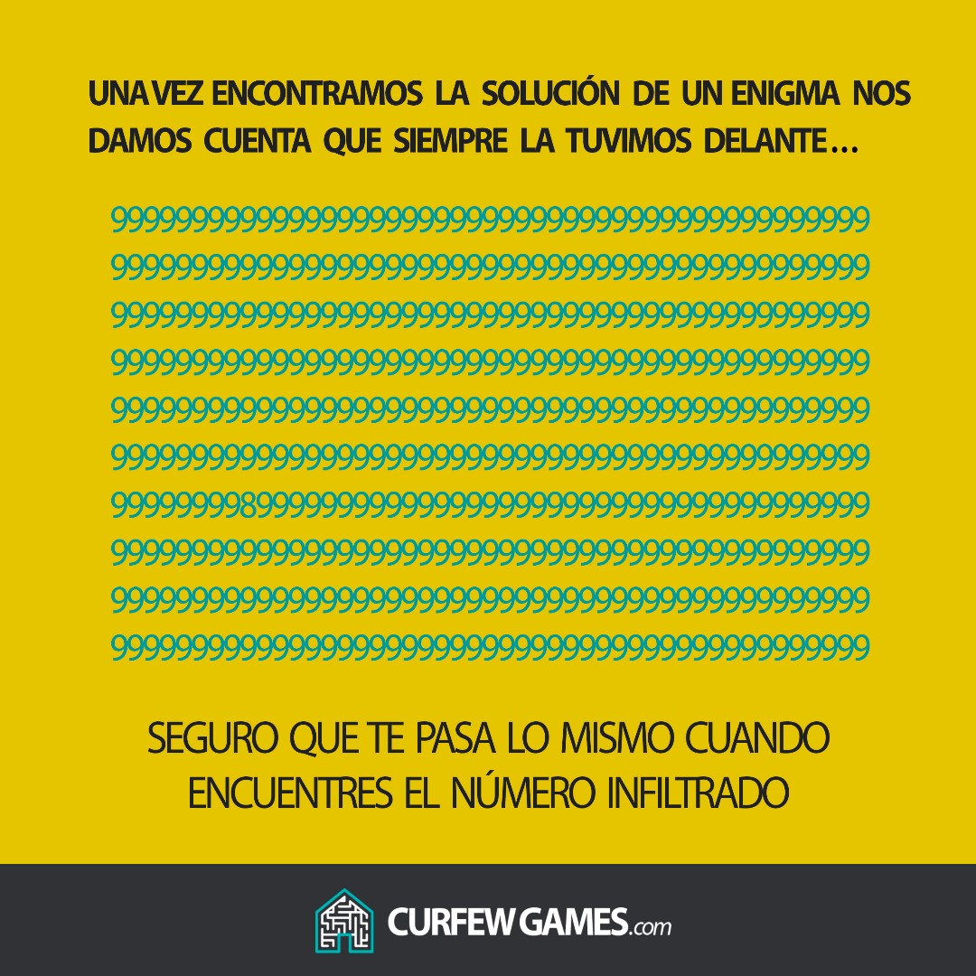 curfewgames's tweet photo. 🎉¡Ya tenemos aquí el viernes!
🤔¿Quién juega este finde? 🧠 ¿Vamos calentando la agilidad mental? Os ayudamos a poneros en marcha... A por ello! ���
👉 https://t.co/72dFnHJv6l

#juegos #planesencasa #agilidadmental #enigma #acertijo #rapidezvisual #escapeonline #escaperoom https://t.co/HpdIqofTG3