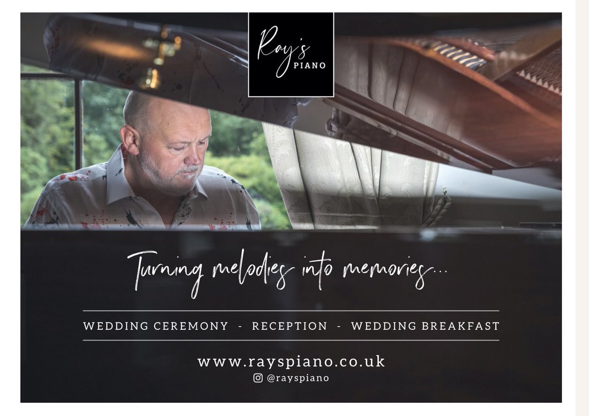 🎶🎹 Adding the sparkle of live piano to your ceremony, reception and wedding breakfast is a fab way to turn melodies into memories on your wedding day 🎹🎶 @bridesupnorth <a href="/CWM_YNEW/">Your North East Wedding</a> <a href="/bellebridalmag/">Belle Bridal Magazine</a> <a href="/NorthEastBrides/">North East Brides</a> <a href="/CWM_YYW/">Your Yorkshire Wedding</a> <a href="/WeddingAffair/">The Wedding Affair</a> <a href="/DawnMarieWed/">Dawn Marie</a> <a href="/WeddingsinNland/">WeddingsinNorthumberland</a> #pianist