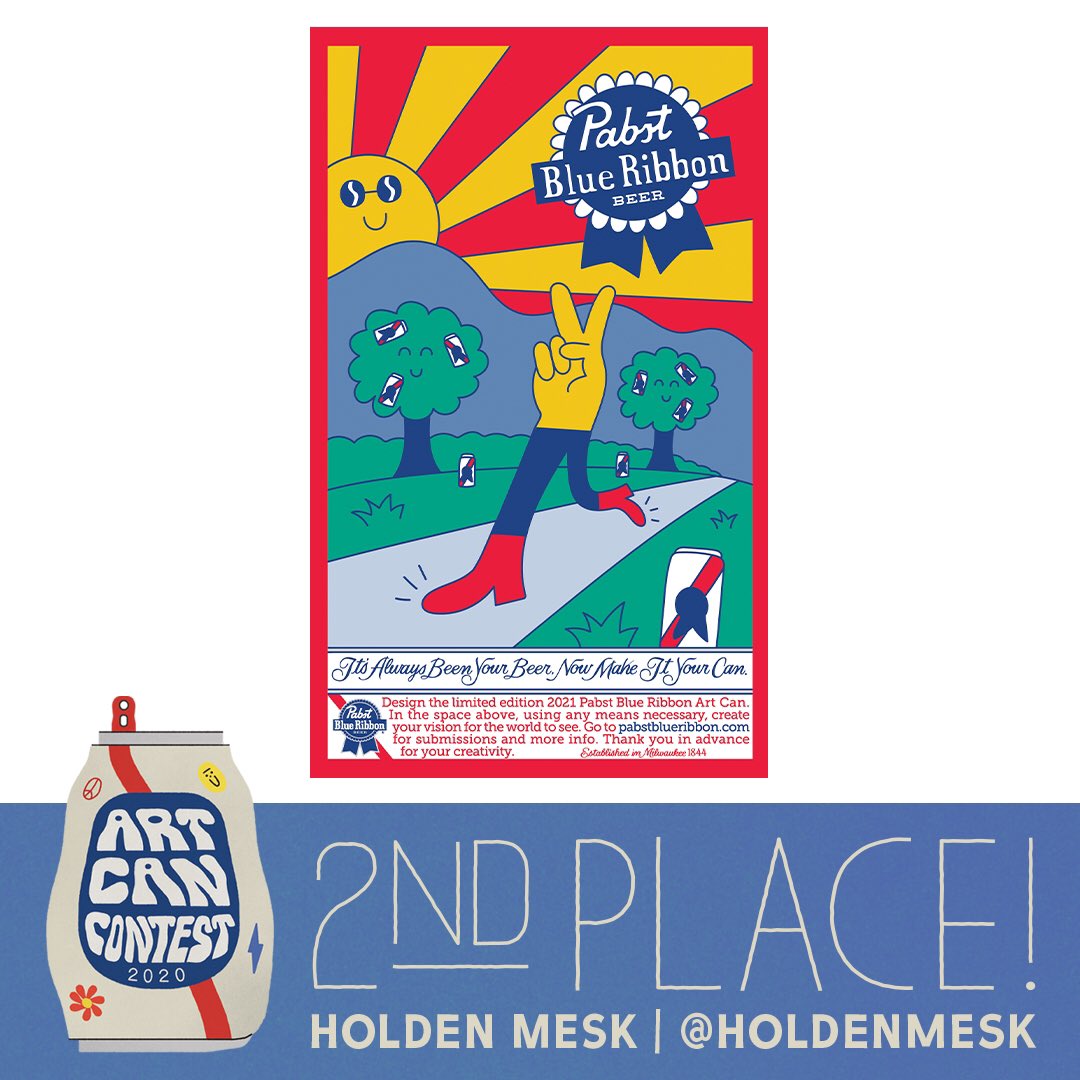 SECOND PLACE WINNER Holden Mesk of Asheville, NC will receive $3,500 cash for his design!