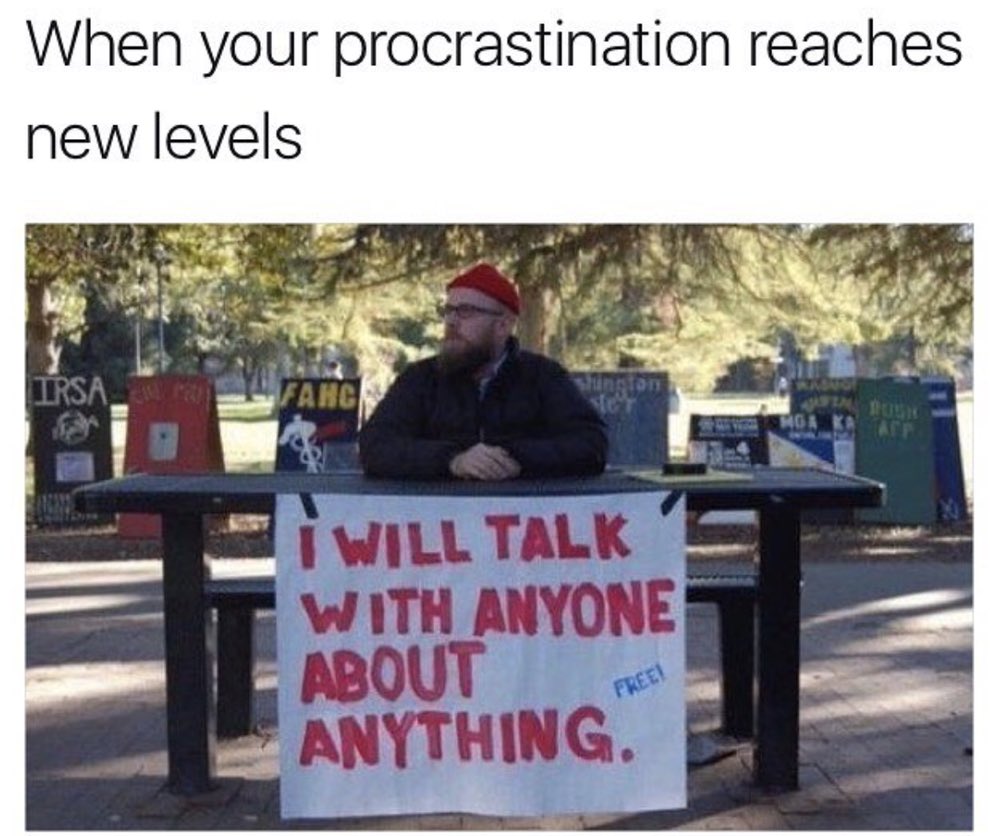 Karrina88's tweet photo. Deadlines looming! ✍🏻👩🏻💻Brain is on over drive, so please Do NOT disturb for a couple of days-unless it’s important like a funny meme, a quiz asking what my favourite biscuit is or telling me what you got out of the middle aisle at aldi or a menu #queenprocrastinator https://t.co/YK3O7o8uxF