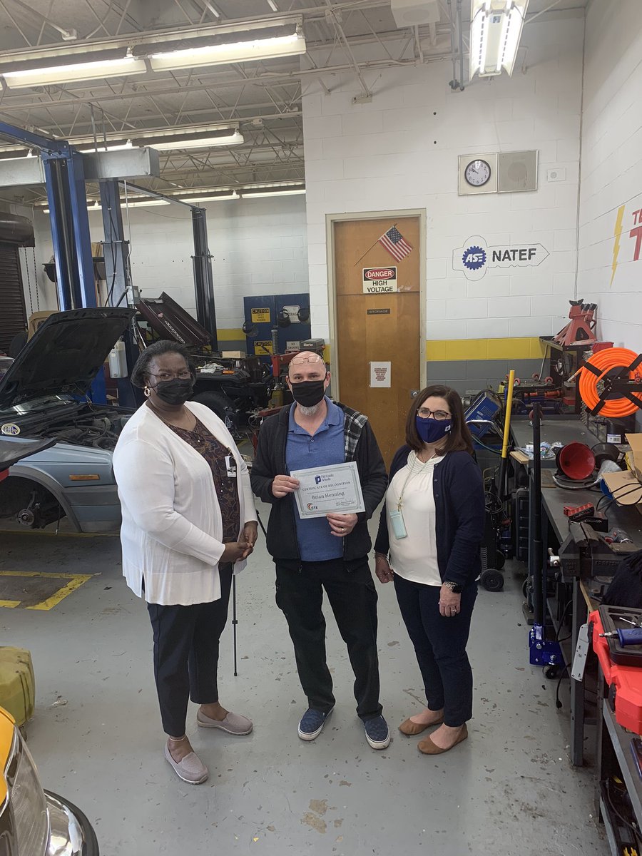 tbloodba's tweet photo. Congratulations Mr. Brian Henning-Ayden Grifton High, Mrs. Jenny Haddock-D. H. Conley High, and Mrs. Annette Anderson-Farmville Central High who were recognized for their outstanding performance in the classroom and leadership within Pitt County Schools CTE! @CTEforNC @PCS_NC https://t.co/MsS8SwLBaQ