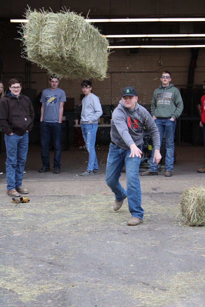 northposeyhs's tweet photo. Friday, the end of FFA WEEK:

Today FFA students had...drive your tractor to school today and Ag Olympics.￼ 

Here are some pics! https://t.co/PfkA53lLBf