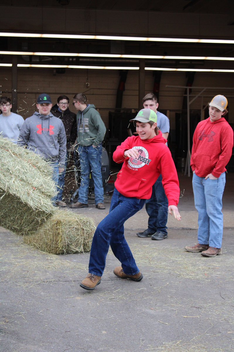 northposeyhs's tweet photo. Friday, the end of FFA WEEK:

Today FFA students had...drive your tractor to school today and Ag Olympics.￼ 

Here are some pics! https://t.co/PfkA53lLBf