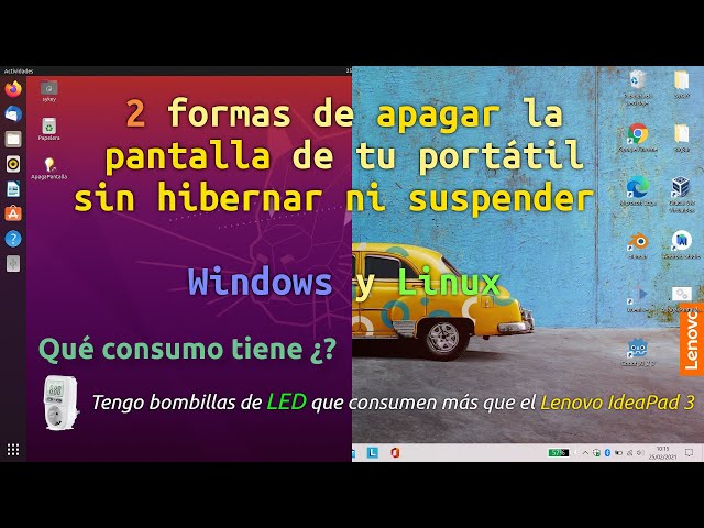 SyKeY_XAM's tweet photo. Hola,
En este vídeo os mostraré 2 formas de apagar la pantalla del laptop, ordenador, portátil en #Windows10 y #Linux ( #Ubuntu  y #Mint ).

También muestro el consumo energético del #Lenovo #IdeaPad 3.

Canal de #YouTube 
https://t.co/UPQ3TvQS23

Vídeo 
https://t.co/aLFU3DHfJ1 https://t.co/gNfMApFrLn