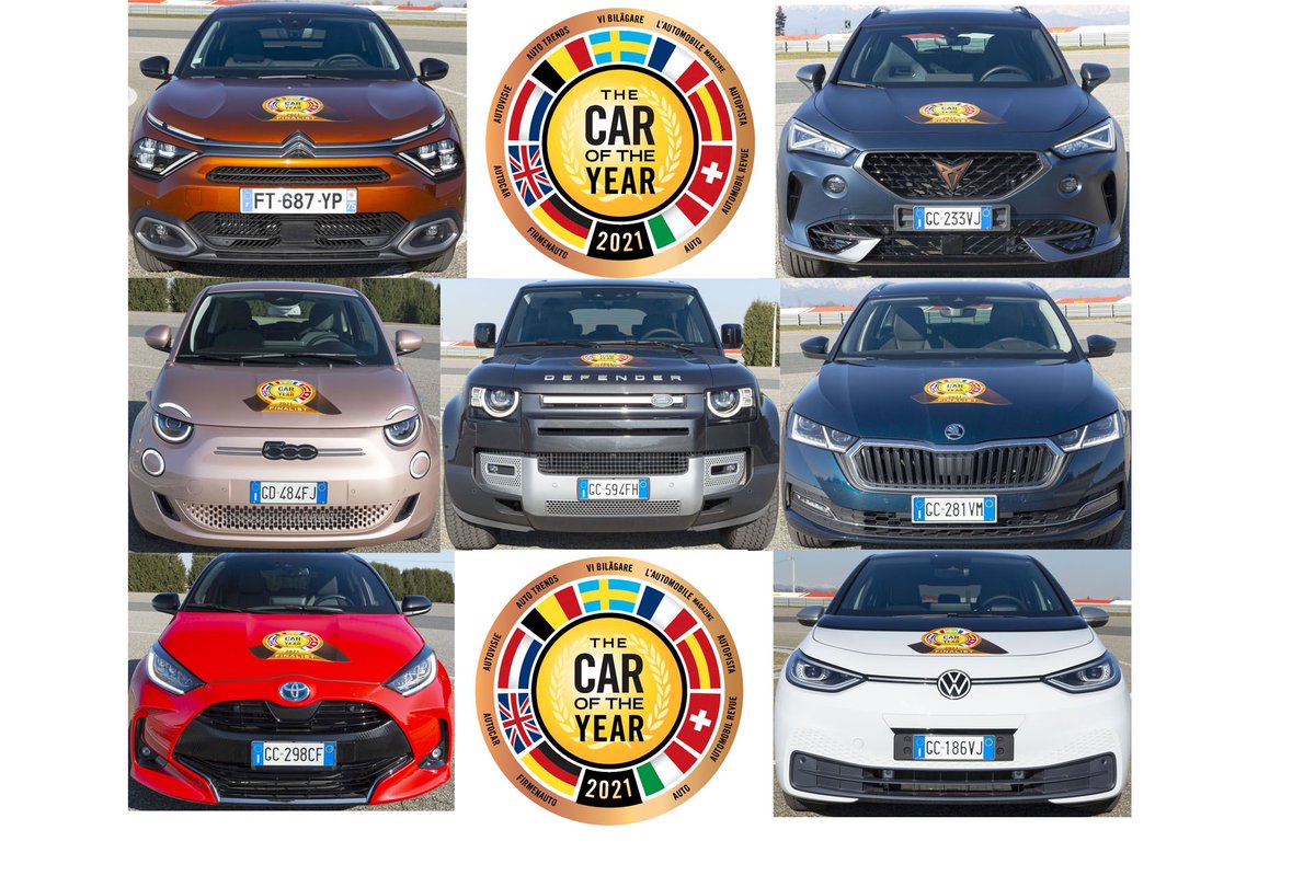 automotorcope's tweet photo. Cual crees que será el ganador del #CarOfTheYear 2021 ?? Cual es tu favorito al @caroftheyear 2021 ? El resultado se conocerá el próximo Lunes 1 Marzo #GIMSWISxCOTY #GIMSWISS Geneve #coches #motor #Europa https://t.co/UML1TkJNIj