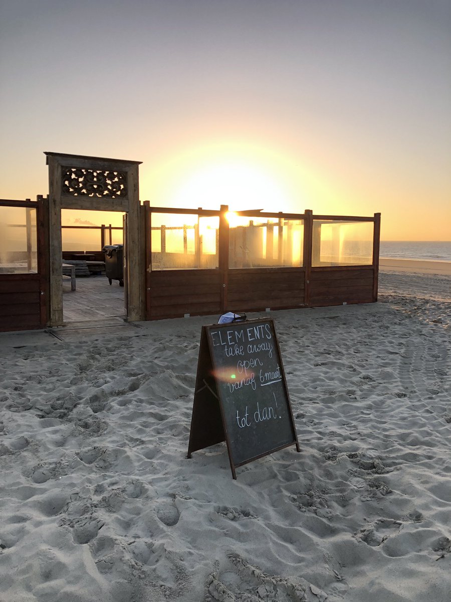 ensanne's tweet photo. Happy place π
π¦©πΊ #elementsbeach
#volgendeweekopen #takeaway #zonsondergang https://t.co/5pxU6zKXb2