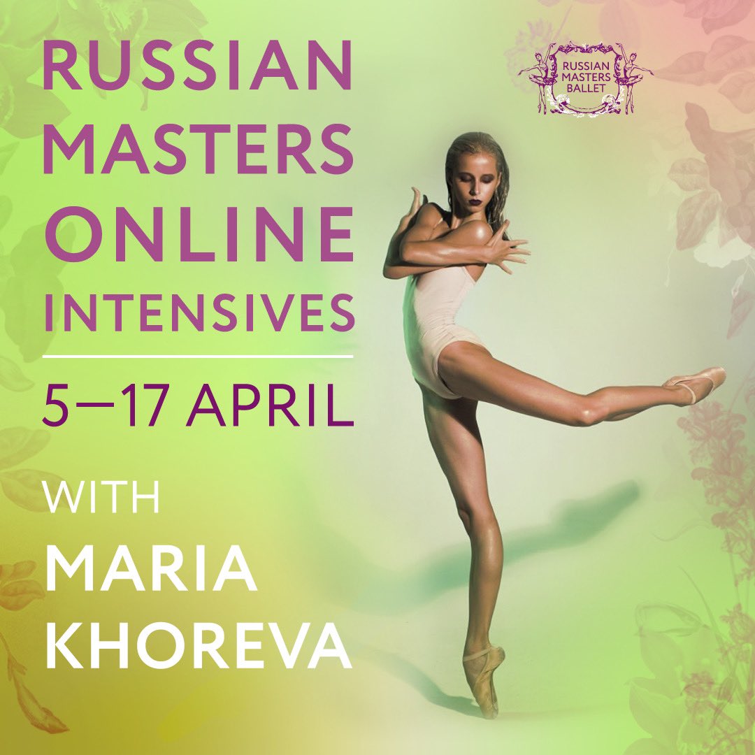 BalletCamp's tweet photo. STAR GUEST at SPRING ONLINE INTENSIVE will be charming Maria Khoreva.
First soloist with the Mariinsky Ballet and one of the most talked-about young stars of her generation.
We’re lucky to have her with us: you’ll have a chance to get a clue, too.
#russianmastersballet https://t.co/KaNgmGlmhF