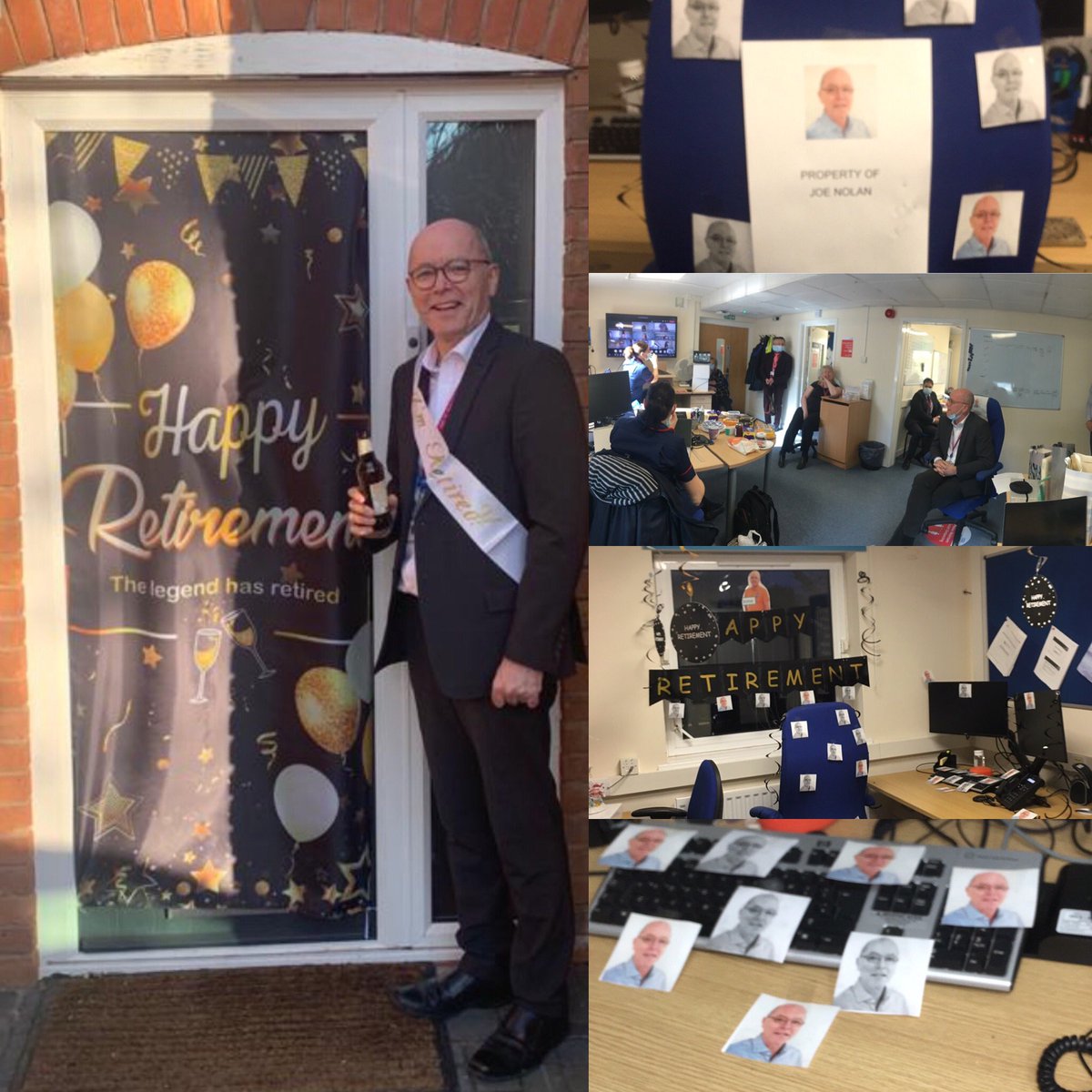 From all @AdultBchc we wish @joe051061 the happiest retirement ... thank you Joe for making @bhamcommunity a great place to work, you leave a legacy of kindness, compassion and commitment ⭐️ #NHSpeople #leadership #teamworkmakesthedreamwork #thankyou #newchapter