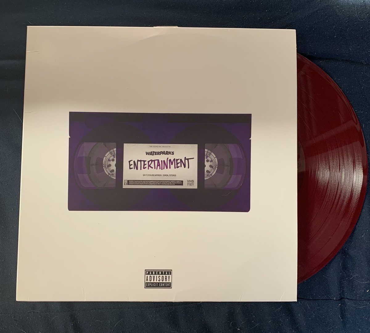 greatest hits by waterparks glow in the dark vinyl