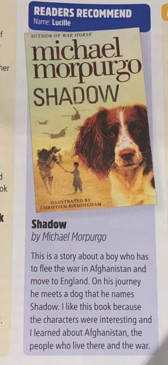 Really exciting to hear today that one of our #KJAR Y5 children had a book review published in the latest edition of <a href="/theweekjunior/">The Week Junior</a>!