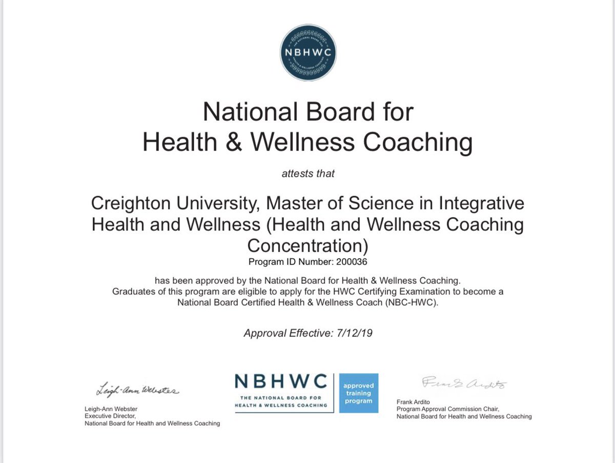 Creighton Well-Being tweet media