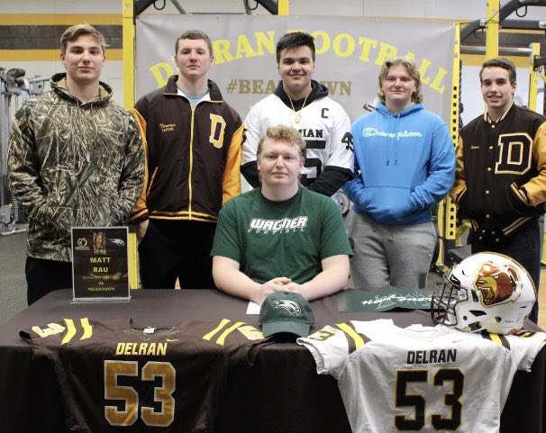 LetsGetRAUdy1's tweet photo. This kid is going places!!! Super proud!!! #wagnerbound #signingday @Matthew_R703 https://t.co/vAdxpnTVZr