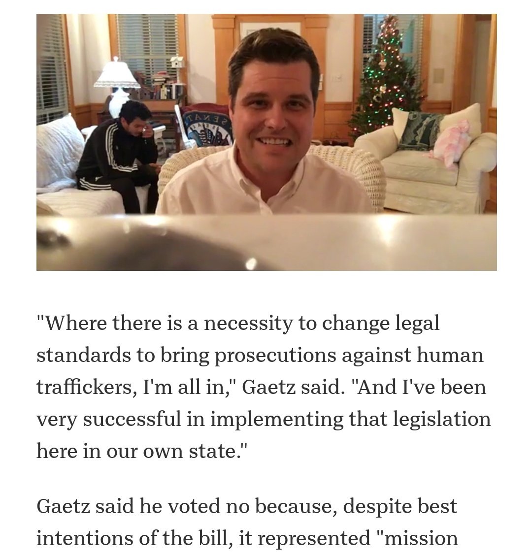 gal_suburban's tweet photo. A lone NO vote on #HumanTrafficking, a "son", a racist #WhiteNationalist speechwriter #DarrenBeattie, obsession with #RogerStone and an arranged marriage for #politicaltheater. We see you #AuthoritarianInTheMaking We're not blind. #GaetzIsArranged #CPAQ
/6 https://t.co/SBgHueSI1q