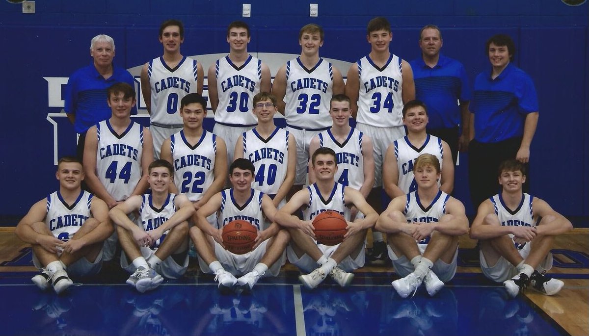 Big thank you to the seniors on our boys basketball team! #CadetNation