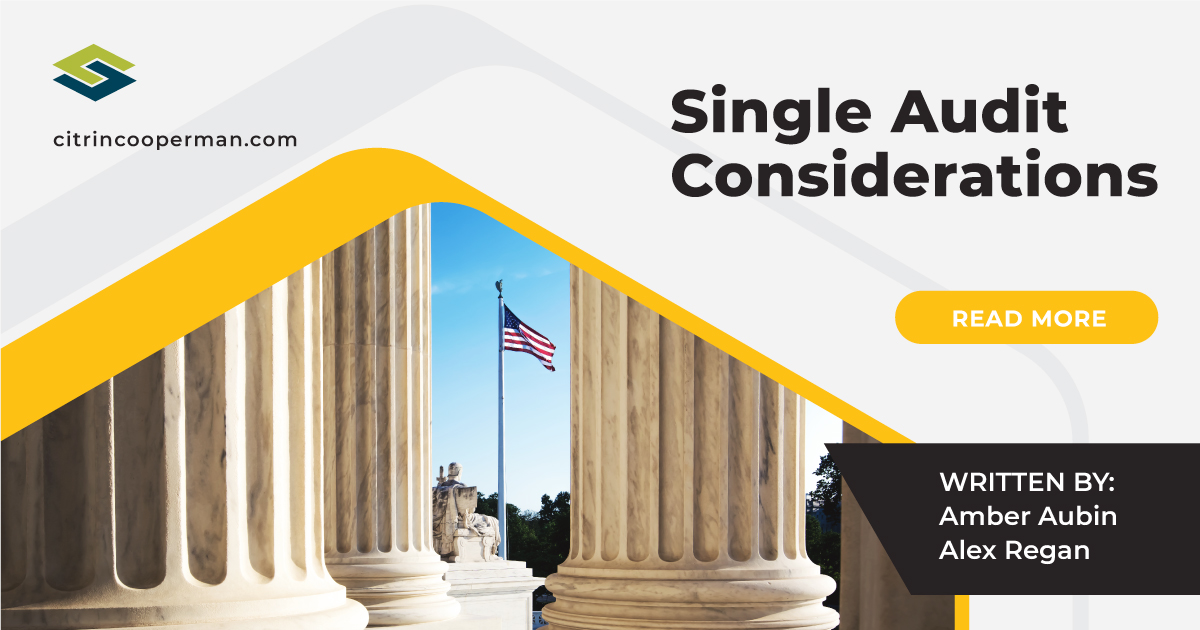 citrincooperman's tweet photo. If your organization received federal funds related to #COVID19, you may require a #singleaudit. Preparing for the added complexity and compliance requirements may seem overwhelming, but it doesn’t have to be. Read more: https://t.co/1SjYxD3ZiK #nfpspeaks https://t.co/58lMn5OSTj