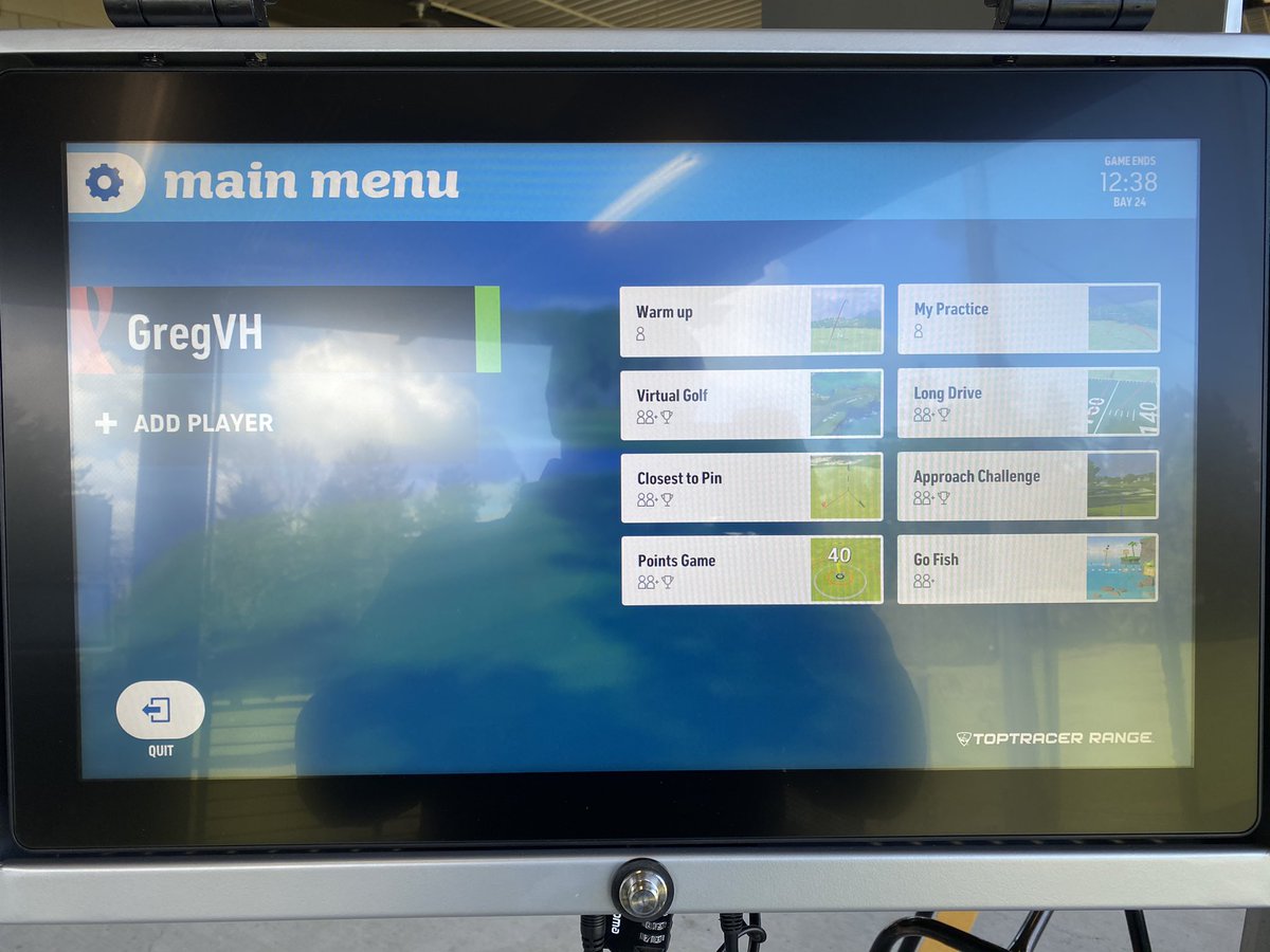 GregVHTurf's tweet photo. Our driving range has been extremely wet this winter and closed for much of it, but we’re back and @Toptracer is fully online! Free for the next two weeks if anyone wants to stop in and give it a try. #JacksonParkGolfCourse #SeattleMunicipalGolf https://t.co/RHjOSSvYxS