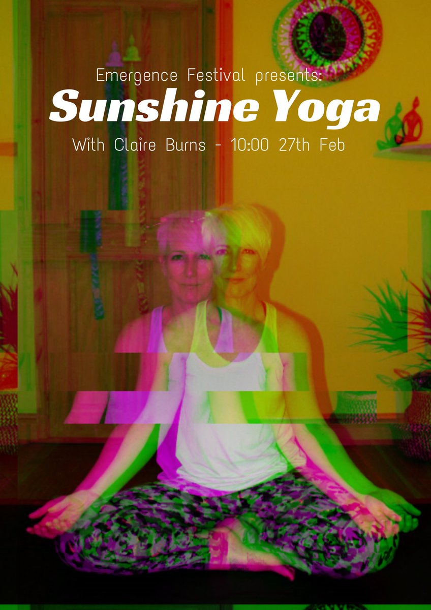 Don’t forget to join us at 10am tomorrow morning for a live FREE beginners yoga class on Zoom with hatha trained coach Claire Burns. Let’s relax and de-stress ready for a day of theatre and live music! 🧘🏽‍♂️ 💻

DM us for the link or book your tickets here: tftv.ticketsolve.com/shows