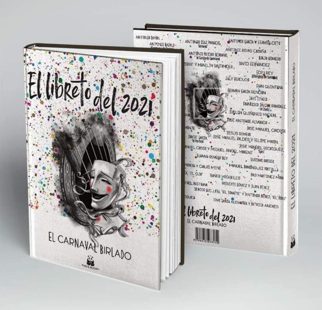 "El libreto del 2021.El carnaval birlado" es una antología benéfica en la que han participado 50 autores del carnaval. 
¿Lo quieres?
Utiliza el hastag #Ellibretodel2021
¿Lo has reservado?
Utiliza el hastag #Ellibretodel2021
¿Nos ayudas a difundir?
Utiliza el hastag..