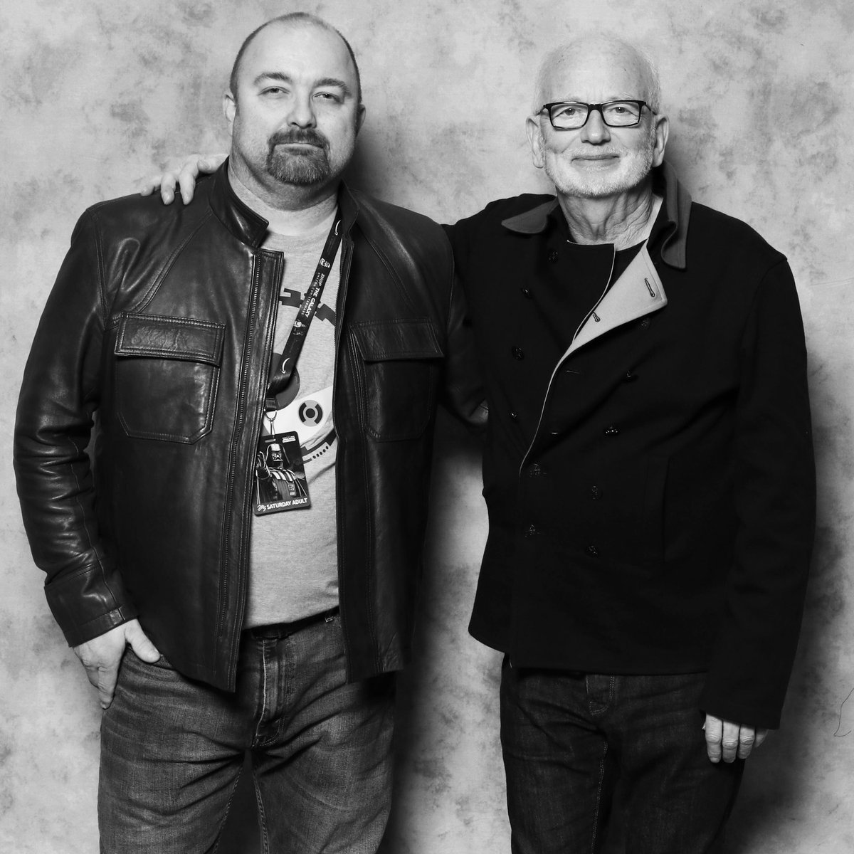 smg333's tweet photo. @SW_Celebration And that time the Emperor whispered in my ear, I still have the chills! @IanMcdiarmid66 #SWCFanFriday https://t.co/07Tguey1Jo