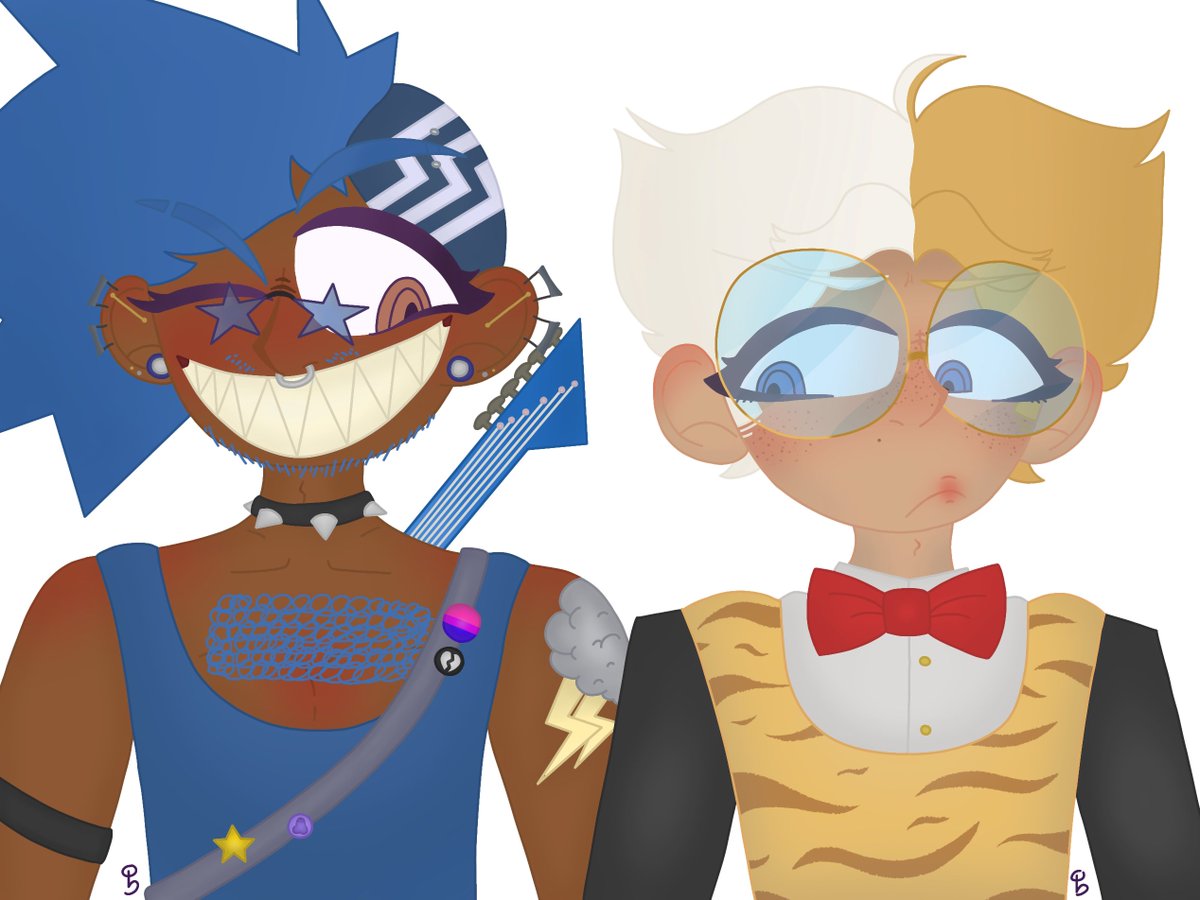 BINGDOTCUM's tweet photo. sorry but can i flex my cool monokid & monosuke designs?
#danganronpa #monokid #monosuke https://t.co/km8akJVJUd