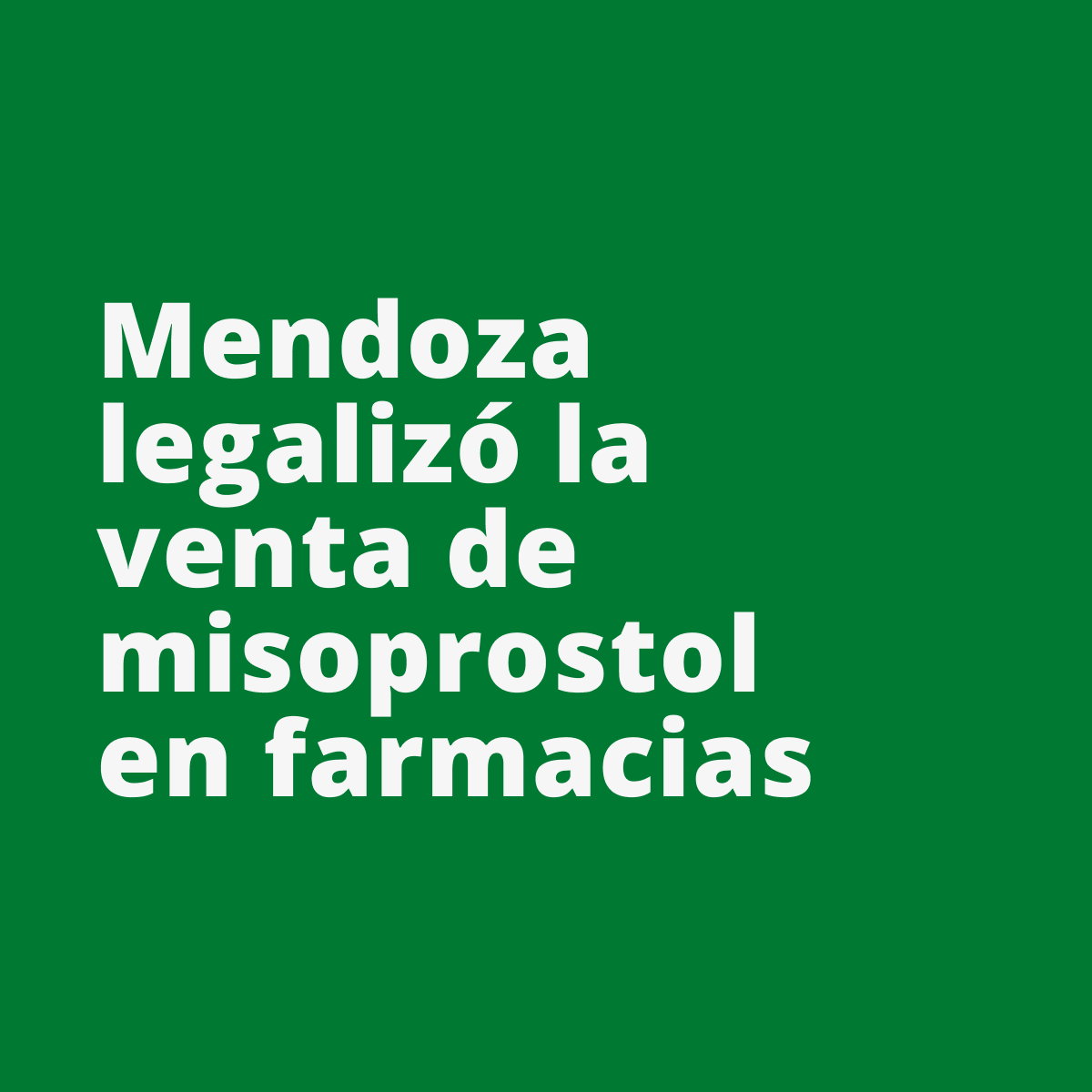 MISObservatorio's tweet photo. 🏦 En Mendoza, el Gobierno ordenó ayer la derogación de una ley de 2009 que prohibía la venta de misoprostol en las farmacias.

#EsLey y Mendoza lo sabe 💚 https://t.co/ysSyeDPRaY