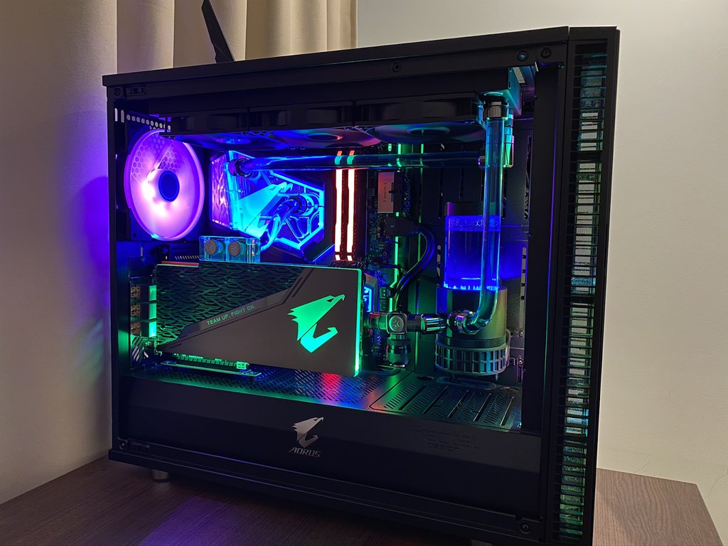 tilbage En god ven Teoretisk AORUS on Twitter: "This is such a beautifully RGB-ed PC! 📷 Horog from  Czech Republic ✔️ Spec: Z390 AORUS XTREME WATERFORCE AORUS GeForce RTX™ 2080  Ti XTREME WATERFORCE WB 11G #PoweredByAORUS #DesIgnYourAORUS #