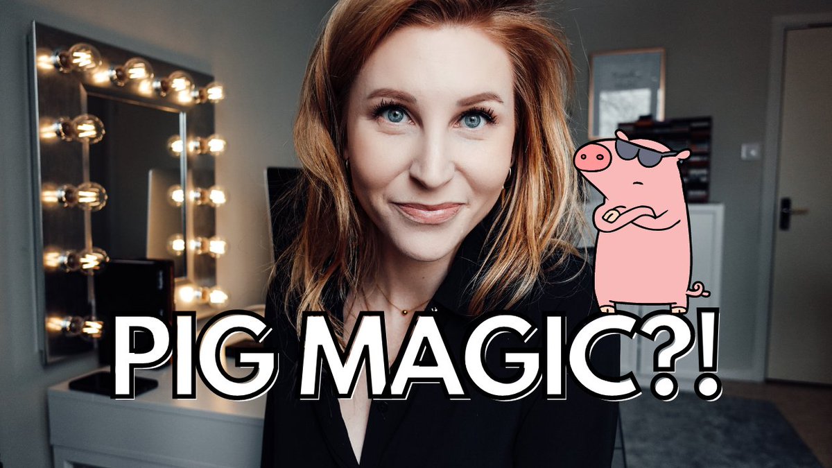 Is pig magic a thing now? 

youtu.be/Yqp2z4S7g3o