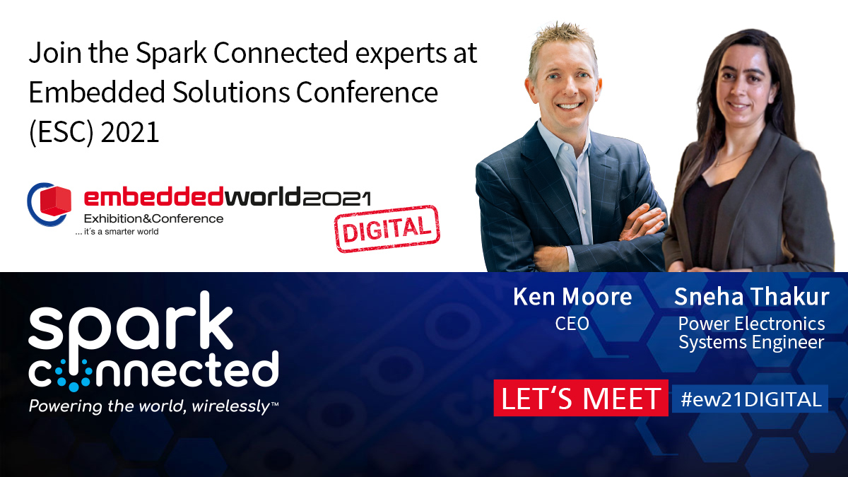 marinaw0lf's tweet image. Register to meet our experts at the Embedded Solutions Conference from March 1-5: fcld.ly/pywhhwk
#esc21 #embeddedworld2021 #sparkconnected #automotive #wirelesscharging