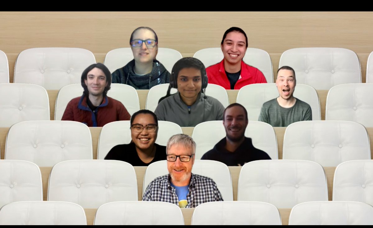 UWBatLab's tweet photo. We had a great lab meeting today discussing research from @SungaJu and @AdamGrottoli! It's been a while since we've been able to get together but virtual lab meetings let us be together in spirit #LabMeeting #VirtualMeeting #GradResearch #Bats https://t.co/OZafzDJxsb