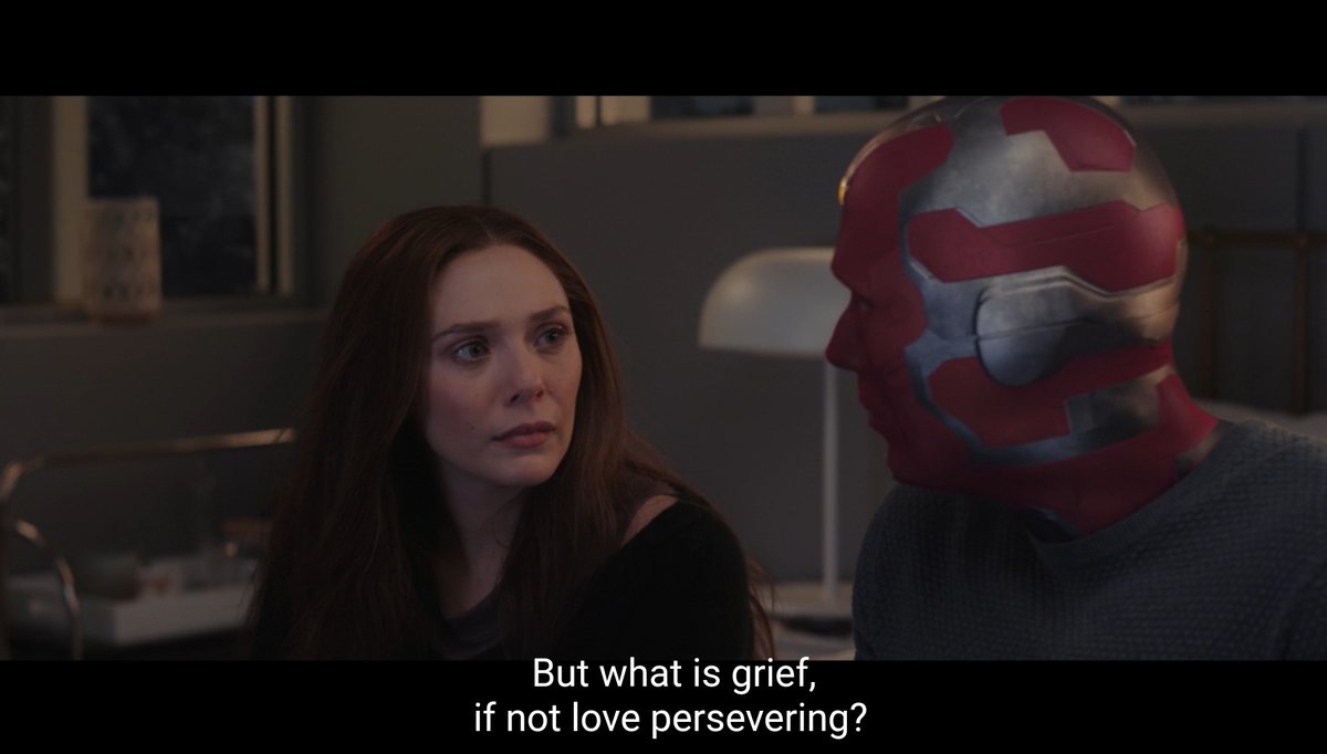 liv_starlight's tweet photo. A line that will haunt me till the end of my days #WandaVision https://t.co/szrhS9bVAz