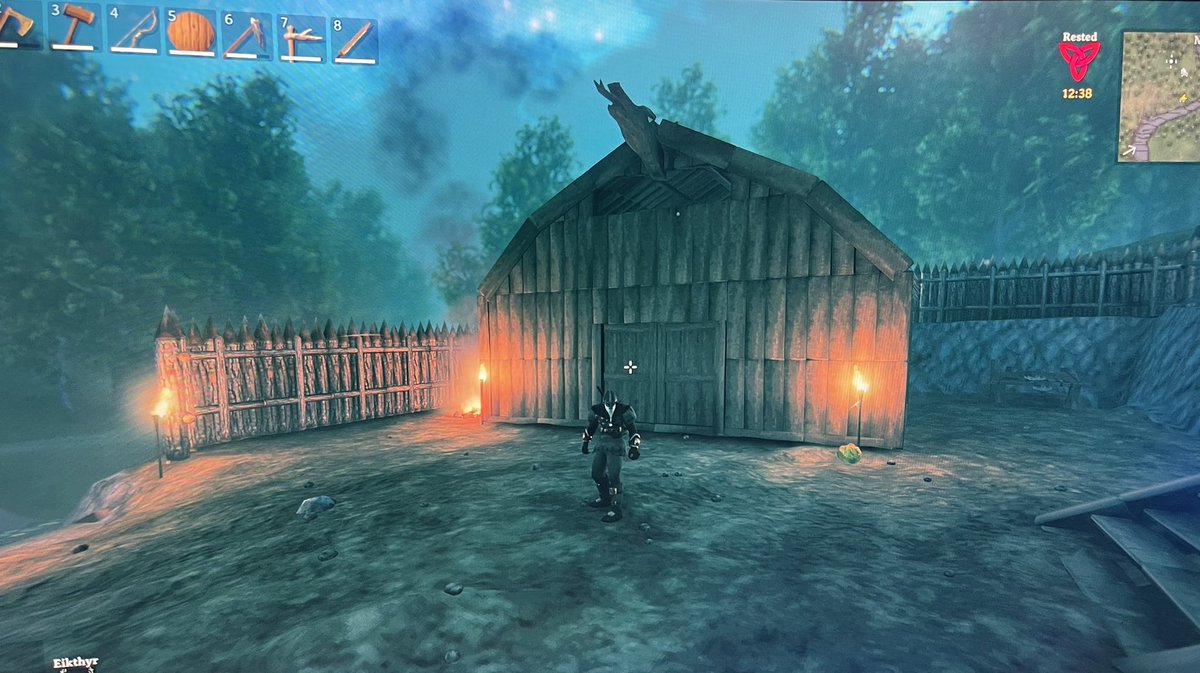 studabang's tweet photo. Let’s see those #Valheim builds!

I’ll start! I give you the Studa-Barn! https://t.co/eg871fNOEE